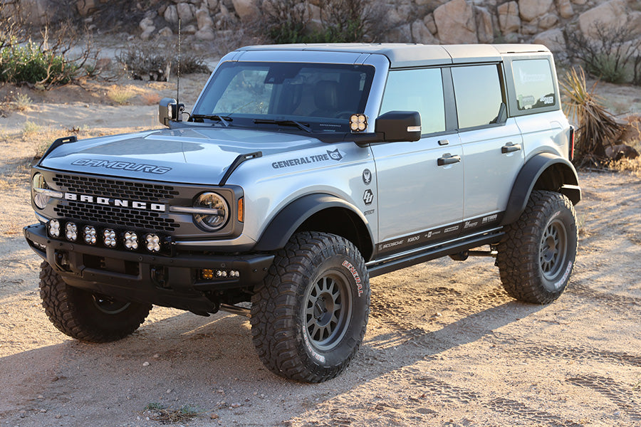 21-24 Ford Bronco Camburg Billet Upper Control Arms & Trailing Arms Combo Kit - Off-Road Suspension Upgrade for Enhanced Performance