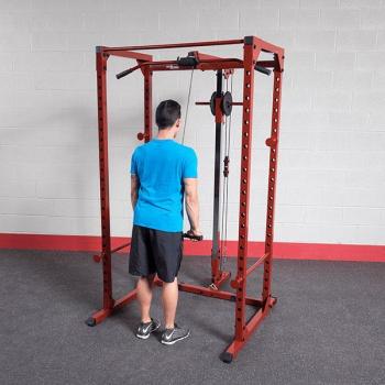Best Power Rack Lat Pulldown Attachment for Home Gym - Heavy Duty Strength Training Equipment for Pull-Ups, Rows & Cable Exercises - Perfect for CrossFit, Weightlifting & Functional Fitness Workouts
