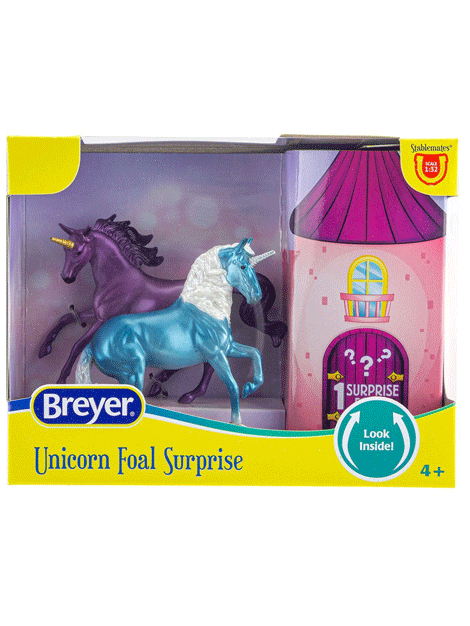 Breyer Mystery Unicorn Foal Surprise Toy - Collectible Blind Box for Kids - Perfect for Birthday Gifts & Fantasy Playtime