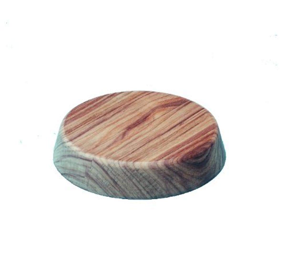 SeaTeak Winch Pad - Premium Marine Winch Cushion for Boats & Yachts | Non-Slip, Durable Teak Wood Deck Protection | Perfect for Sailboats, Fishing Boats & Water Sports