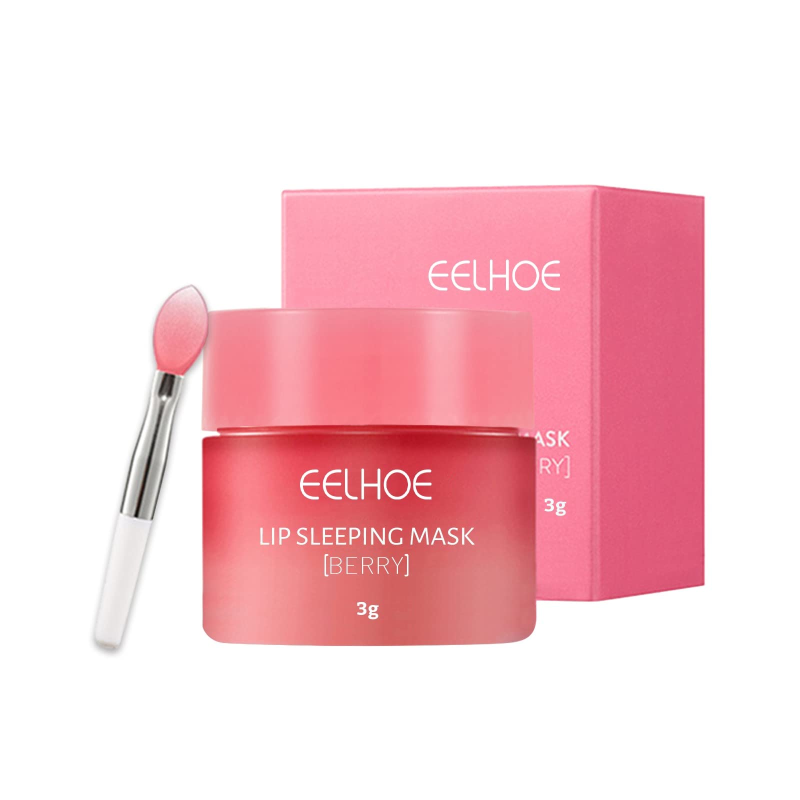 2022 Hydrating Lip Sleeping Mask - 2-in-1 Lip Care Treatment for Dry, Chapped Lips | Fades Dead Skin & Fine Lines | Overnight Moisturizing Lip Gloss | Perfect for Winter Lip Care & Nighttime Hydration