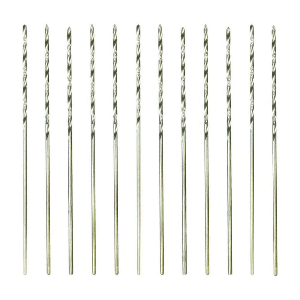 Excel Blades 50061 Premium Drill Bit Set - 10-Piece High-Speed Steel (HSS) Twist Drill Bits for Metal, Wood & Plastic - Perfect for DIY Projects, Home Repairs & Professional Use