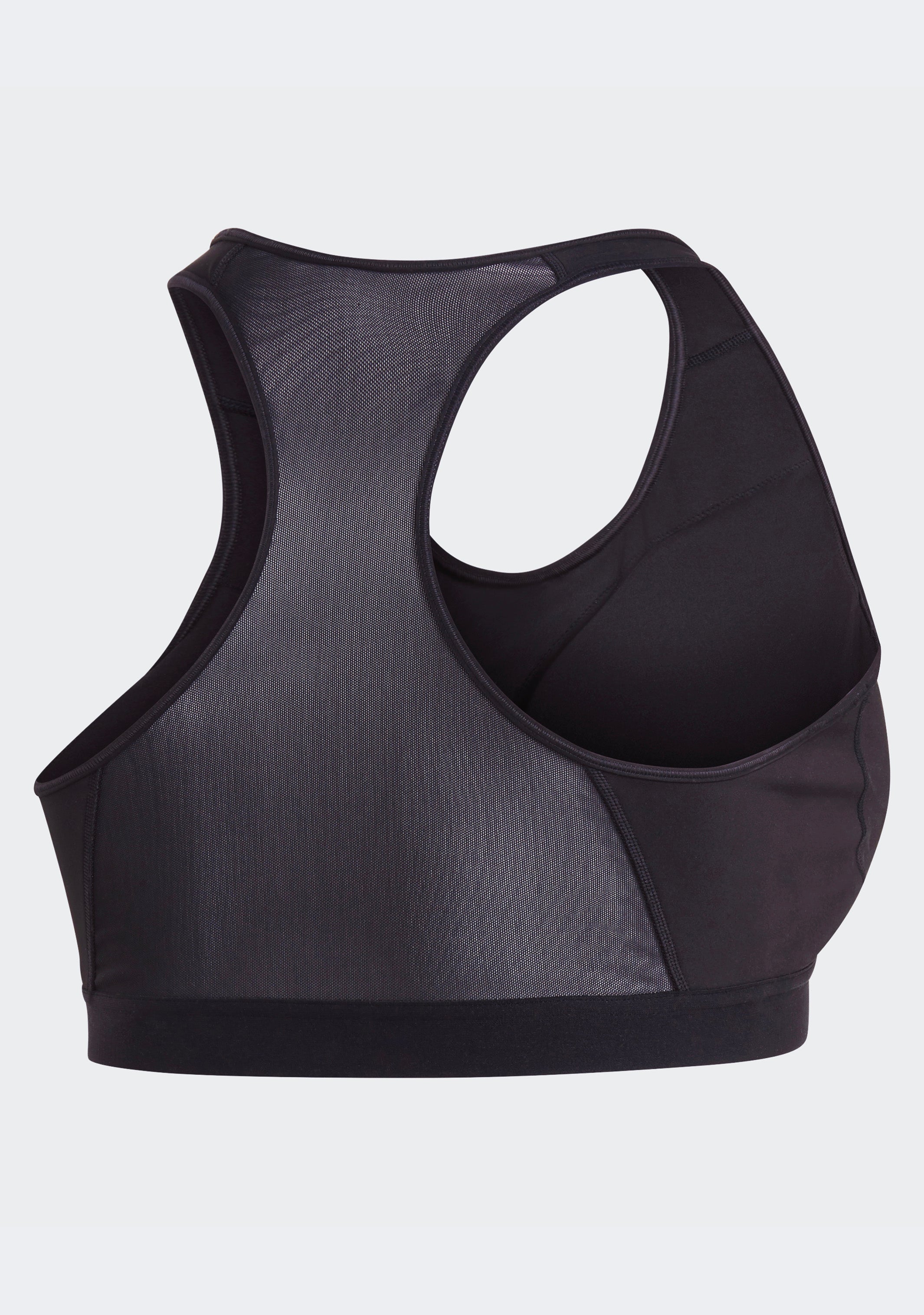 Adidas Women's Don't Rest Alphaskin Padded Sports Bra - Plus Size Support for Running, Yoga & Gym Workouts - Comfortable High-Impact Workout Bra for Active Lifestyles