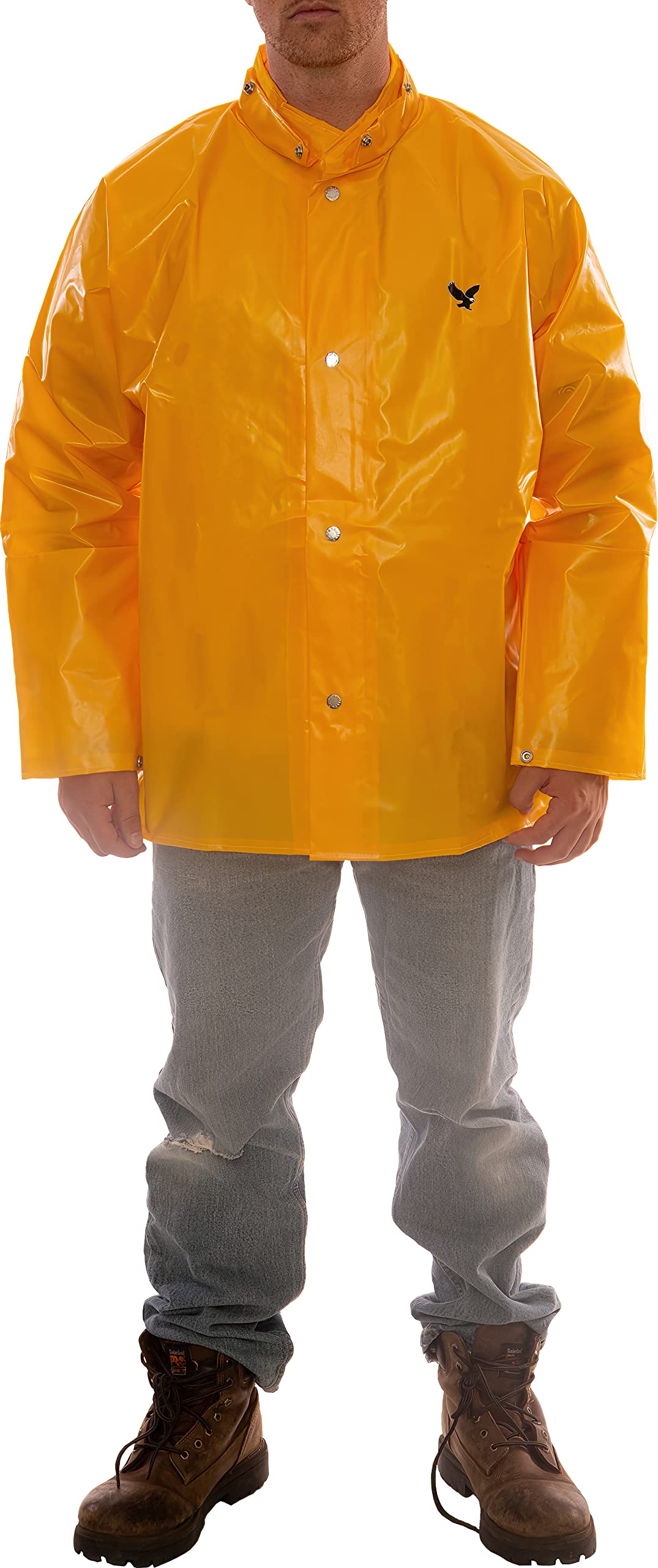 Tingley Standard Iron Eagle Waterproof Jacket - Heavy Duty Raincoat for Men & Women - Outdoor Work, Hiking & Fishing Gear