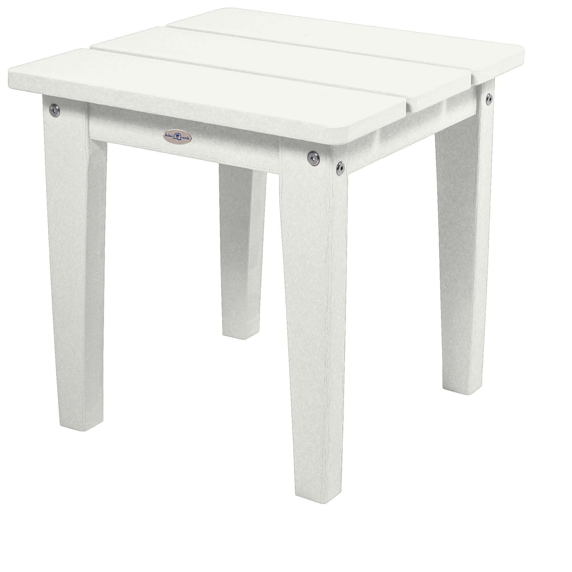 Adirondack Side Table - Outdoor Patio Furniture, Waterproof & Durable Small End Table for Garden, Deck, Poolside - Perfect for Drinks, Books & Decor