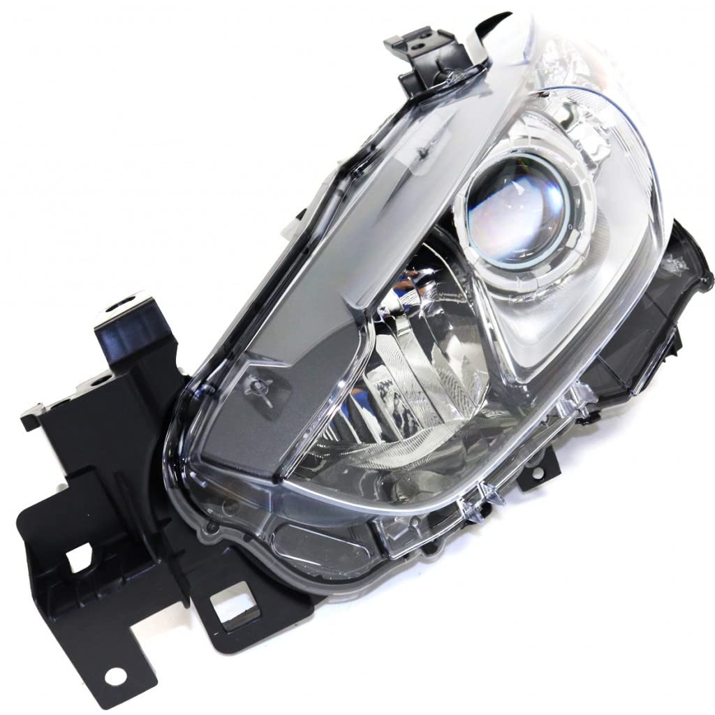 Replacement Headlight Assembly for Mazda 6 2014-2020 Models - Left Driver Side - Compatible with MA2518160 & GMP2-51-0L0 - Perfect for Night Driving & Foggy Conditions