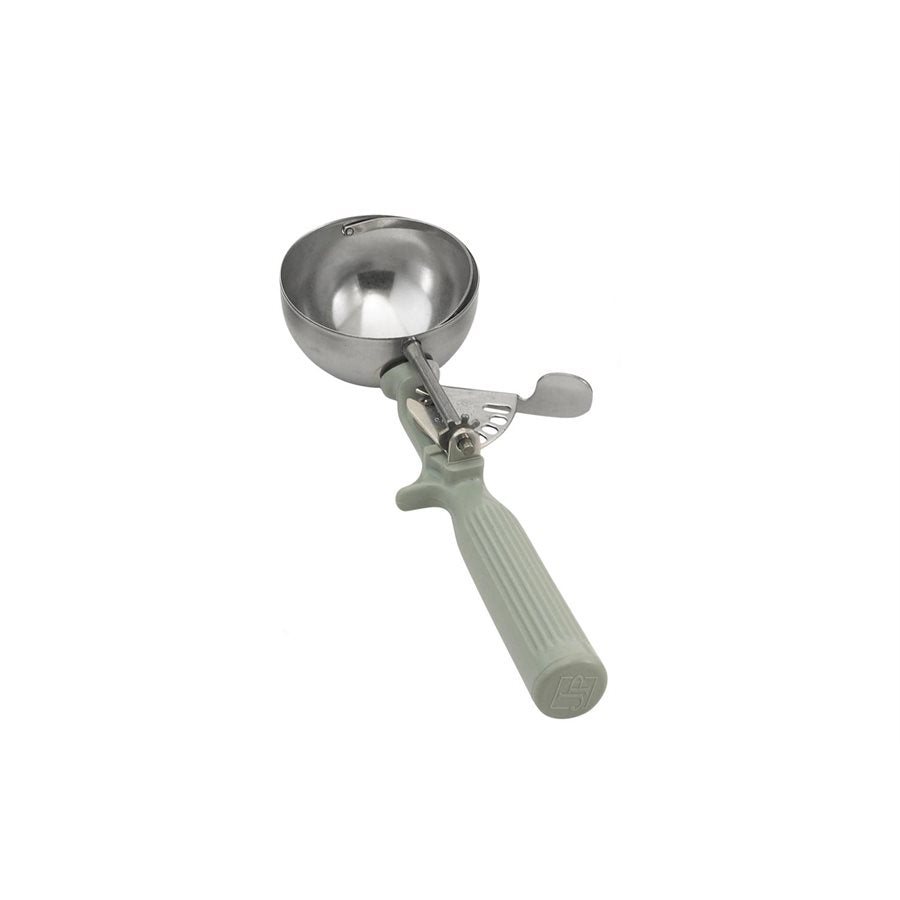 Vollrath #8 4 Oz Disher Scoop with Gray Handle - Perfect for Ice Cream, Cookie Dough & Portion Control in Restaurants & Bakeries