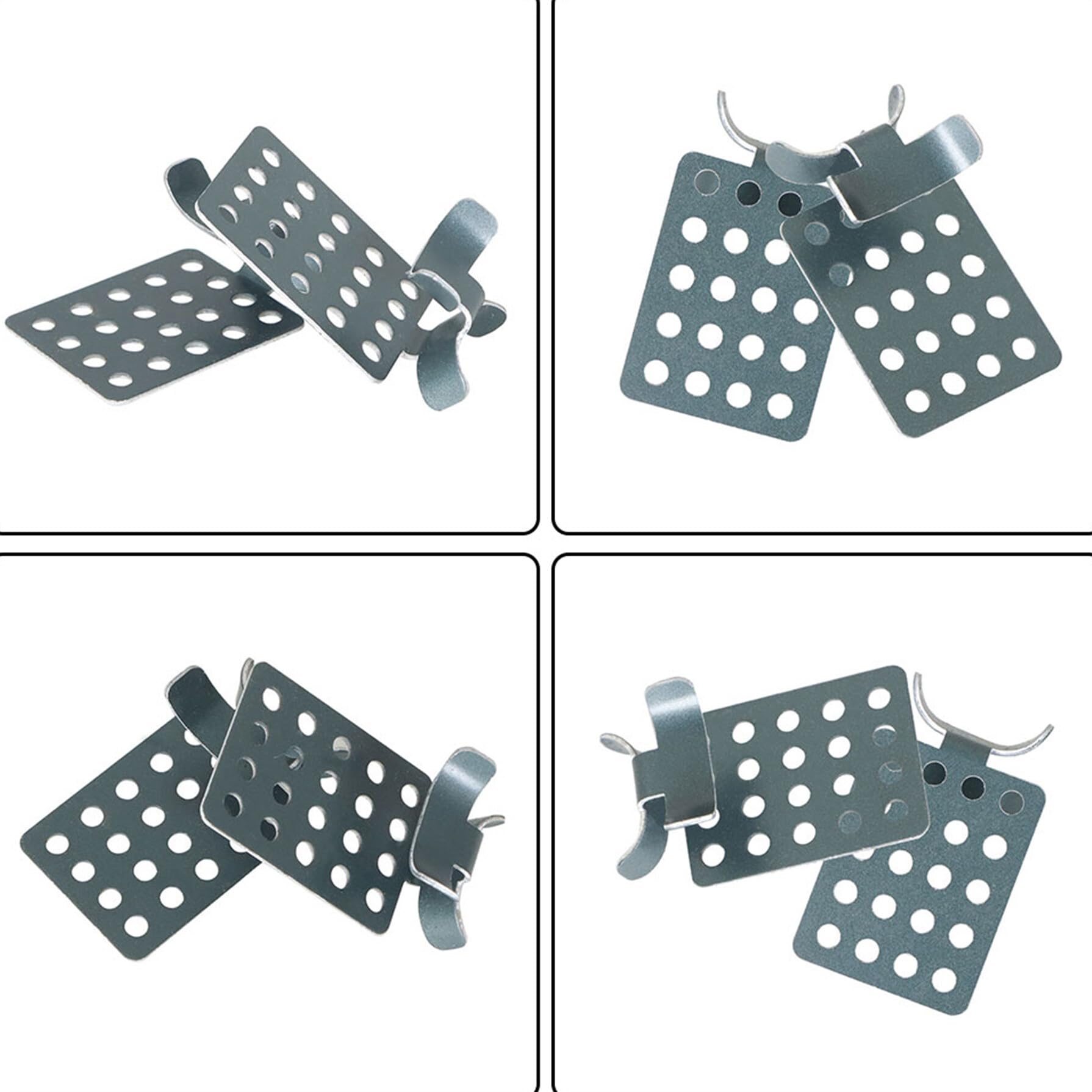 25 Pack Heat Cable Clips for Roofs - Heavy Duty Outdoor Cable Clips to Secure Ice Dam Heat Tape & Heat Cable - Perfect for Winter Roof Protection & Snow Melting Systems