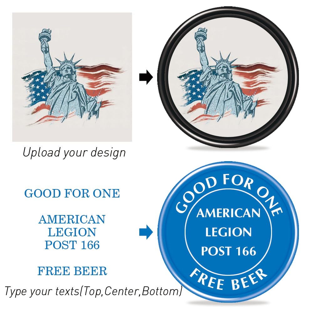Custom Plastic Poker Chips 200-1000pcs - Personalized Casino Tokens with Logo/Text - Customizable Business Branding Chips for Poker Nights, Fundraisers & Corporate Events