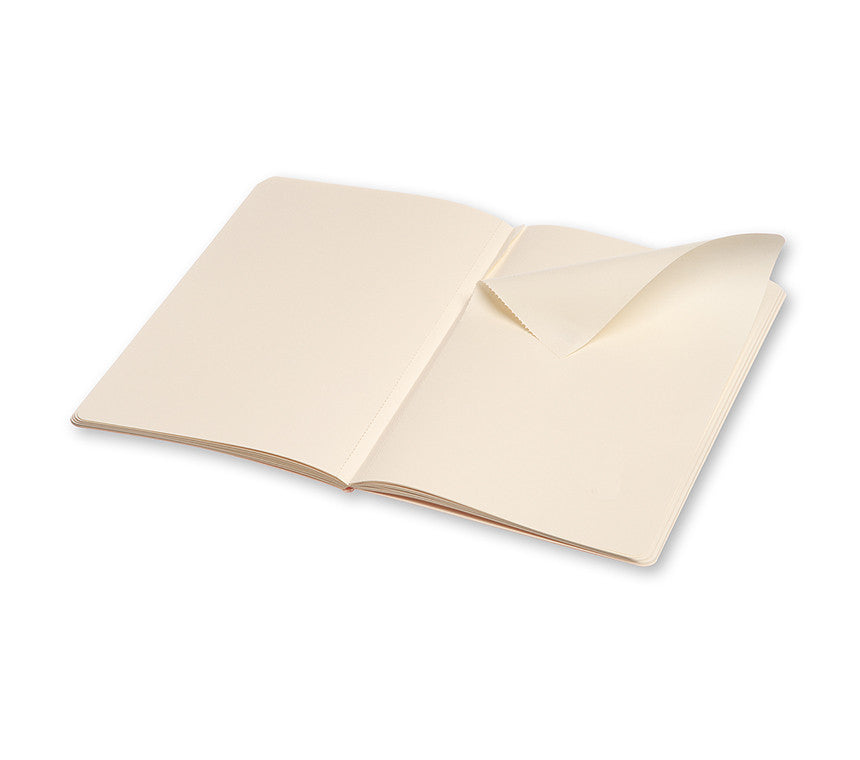 Premium Moleskine Volant Plain Notebook Set of 2 - Slim Pocket Journal for Writing, Sketching & Note Taking - Perfect for Students, Artists & Professionals On-The-Go