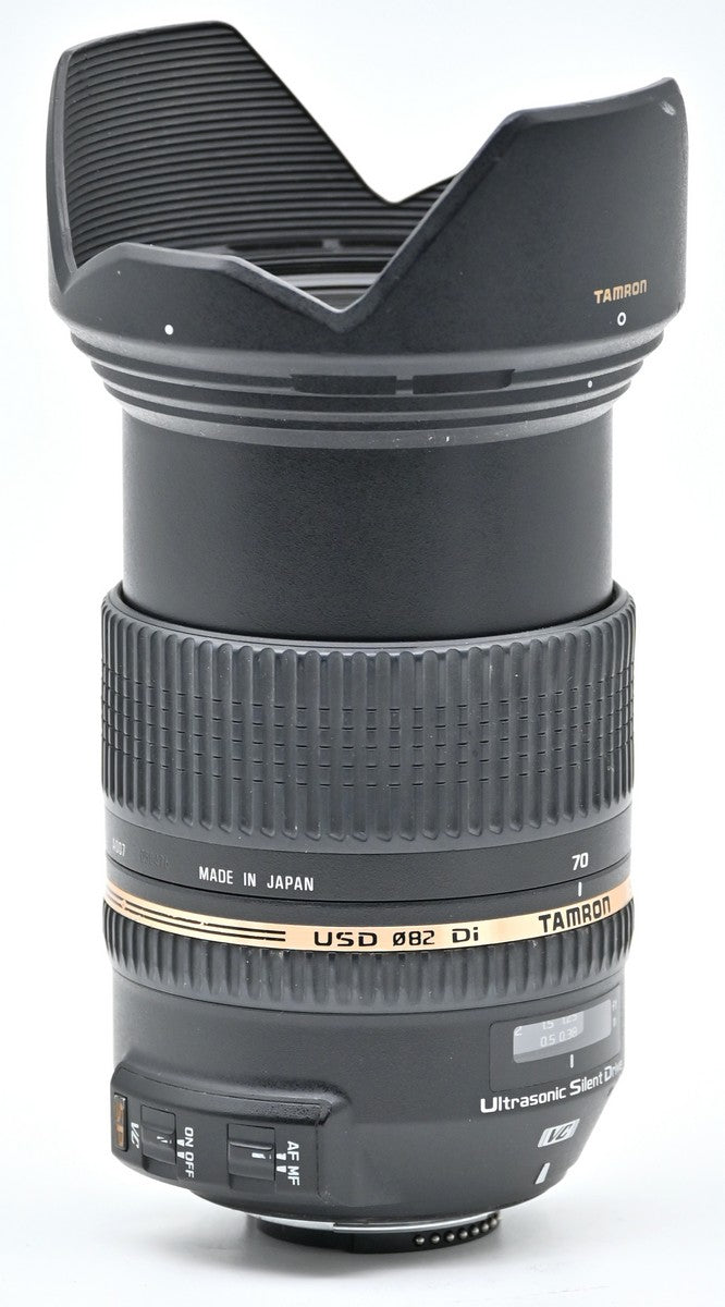 Used Tamron SP 24-70mm f/2.8 Di VC USD Lens for Nikon F Mount - Perfect for Portrait, Wedding & Event Photography