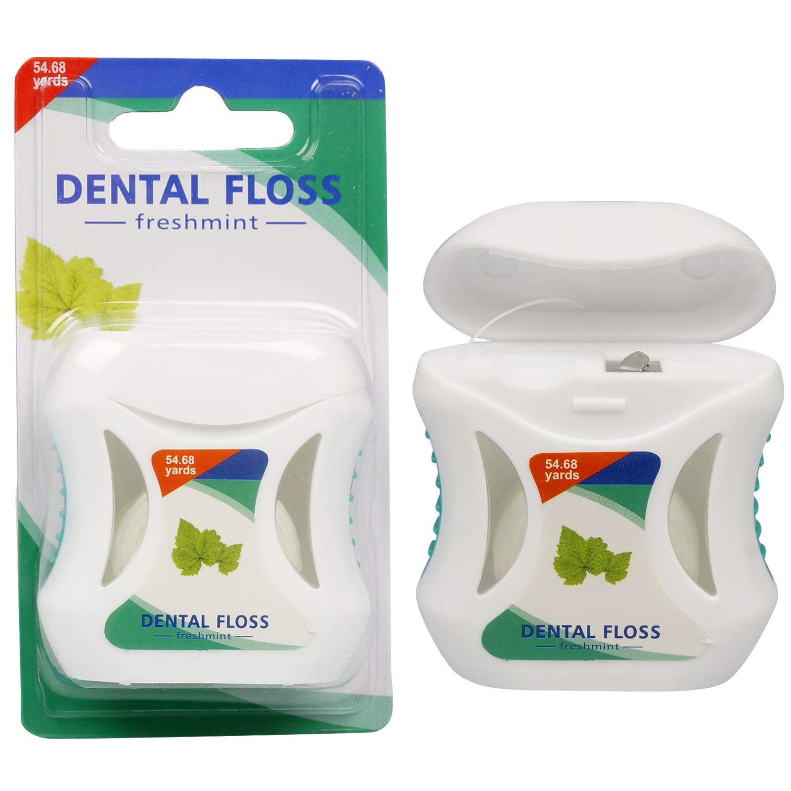 Fresh Mint Dental Floss for Teeth & Gum Care - Strong & Gentle Oral Hygiene for Daily Use at Home or Travel