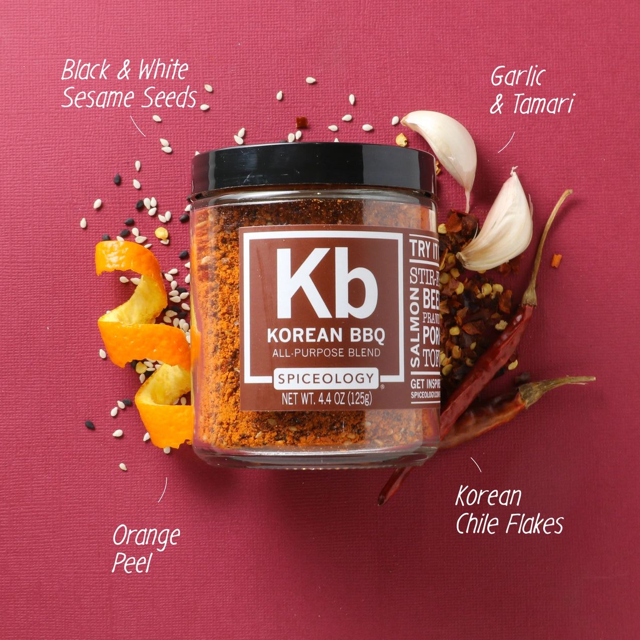 Premium Korean BBQ Seasoning Rub - All-Purpose Spice Blend for Grilling, Marinating & Cooking | Perfect for Beef, Pork, Chicken & Vegetables