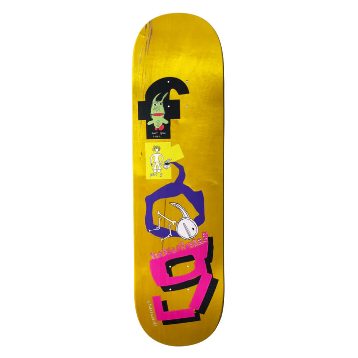Frog Skateboards Pat G Unleashed Skateboard Deck - 8.125