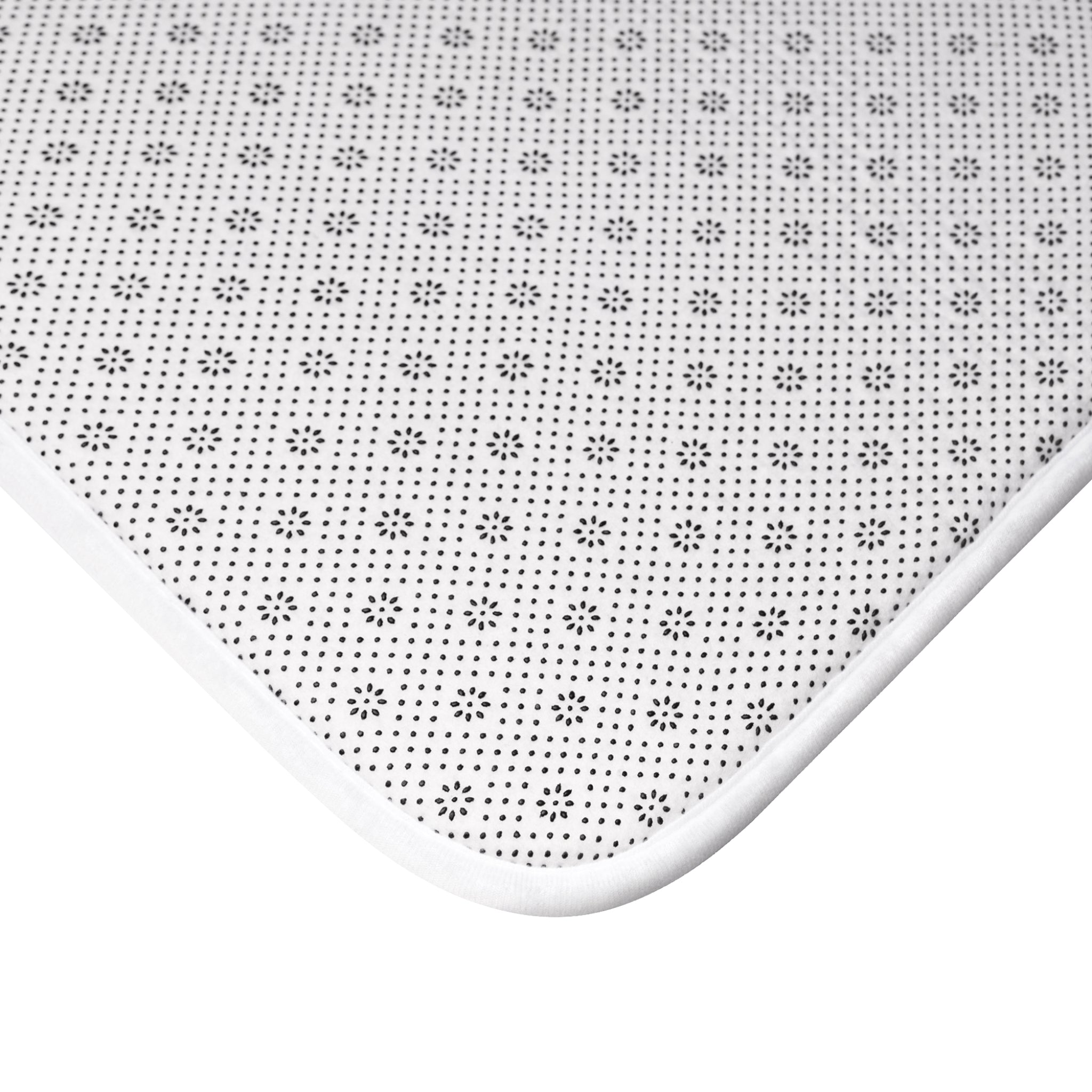 Southwestern Bath Mat - Non-Slip Boho Bathroom Rug with Vintage Design, Soft & Absorbent for Small or Large Spaces - Perfect for Bathroom, Laundry Room, or Entryway Decor