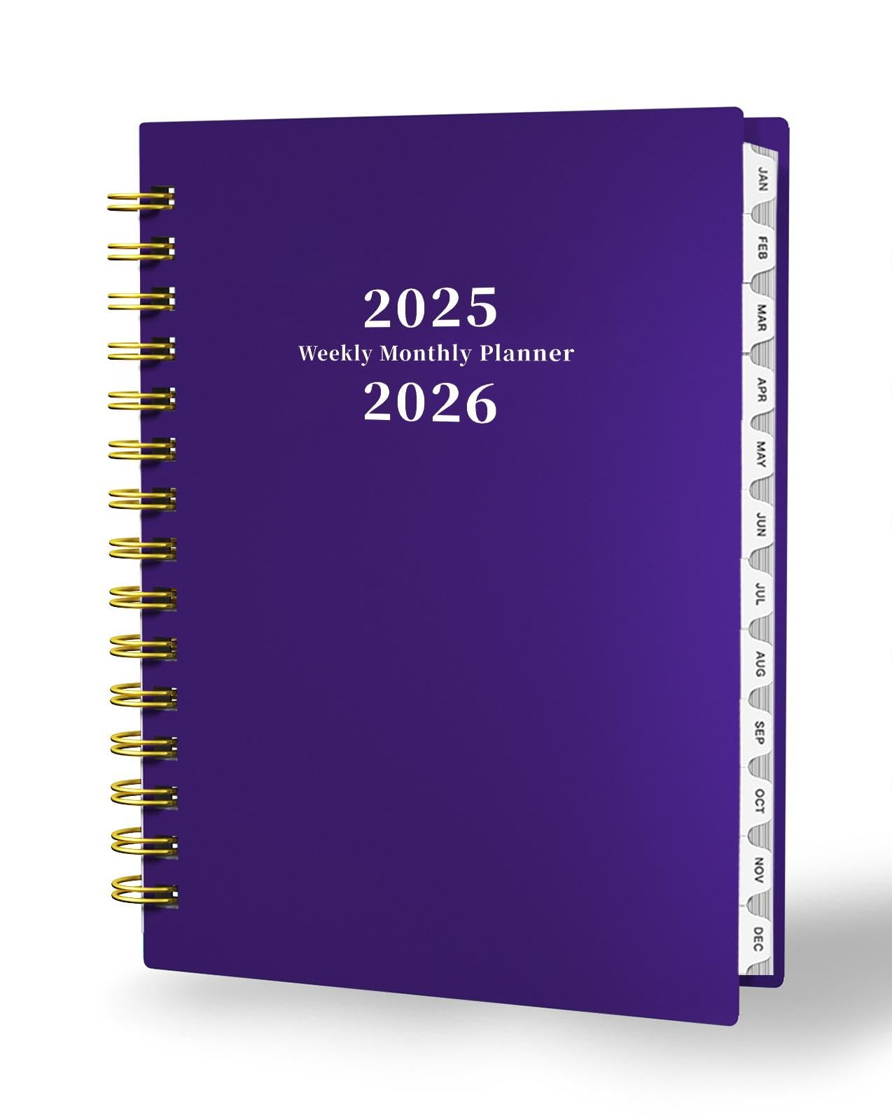 Ymumuda 2025-2026 Planner - 12 Month Weekly & Monthly Organizer (July 2025 to June 2026), 8.4