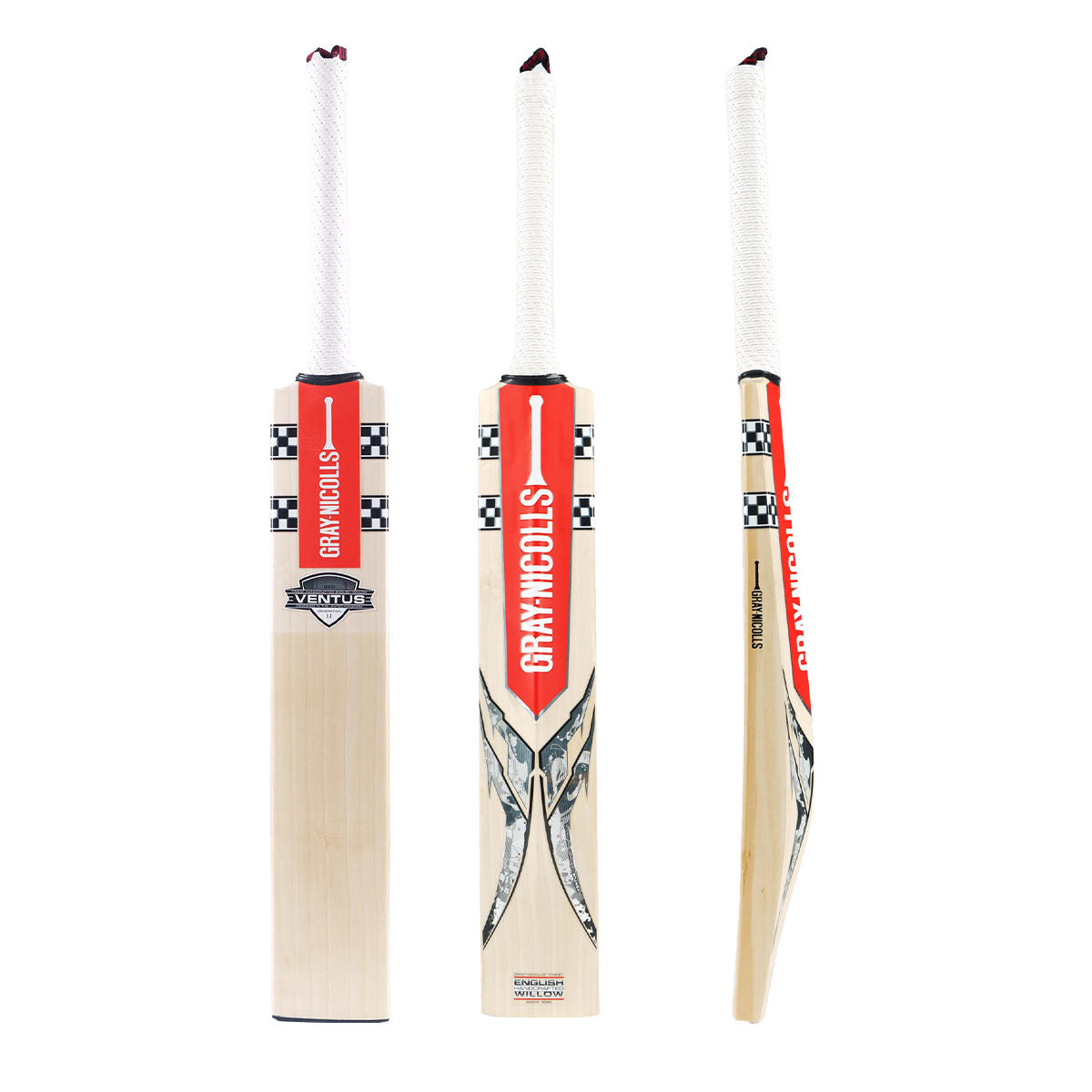 Gray Nicolls Ventus Gen 1.1 300 Cricket Bat - Premium English Willow for Professional & Club Players - Perfect for Matches & Training Sessions