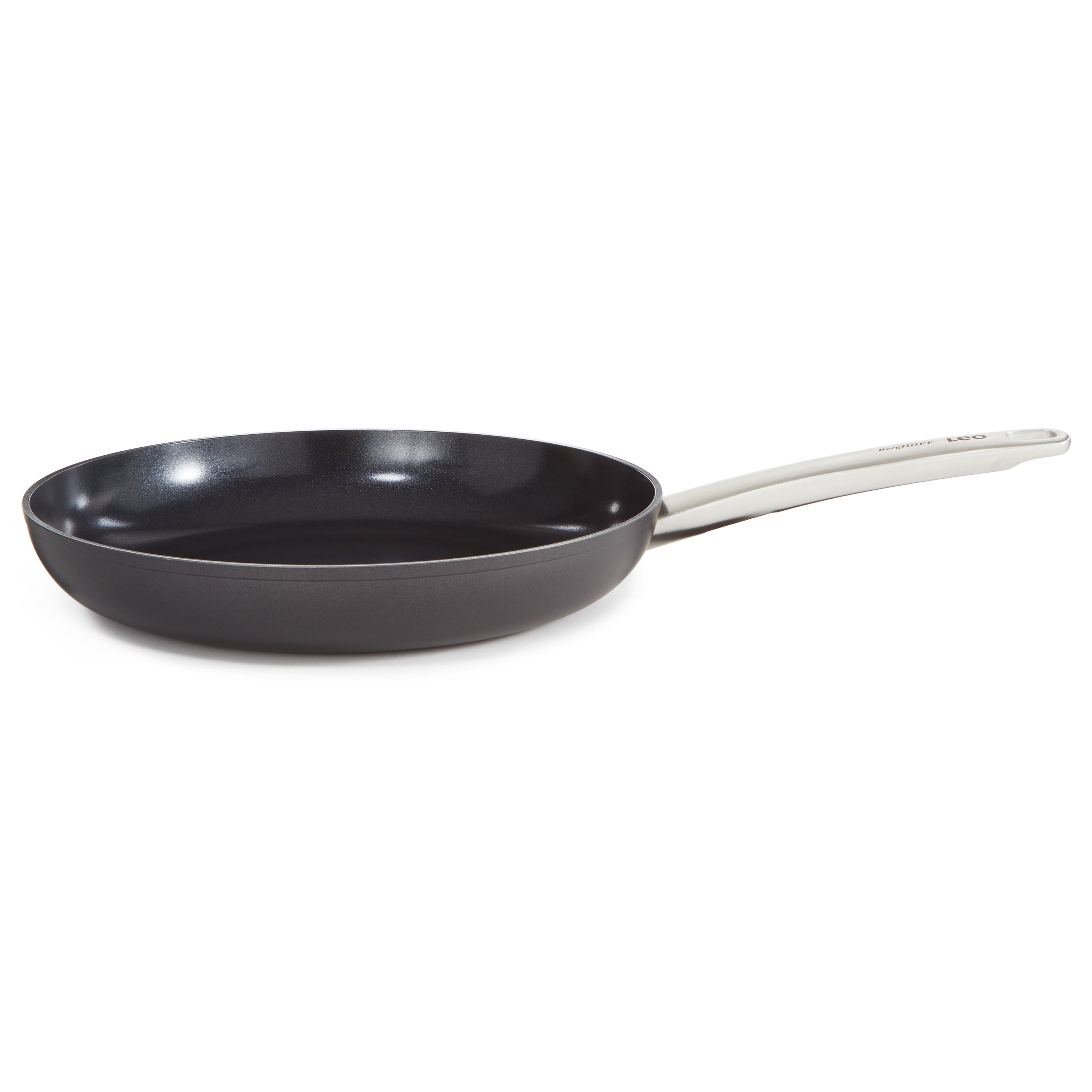 BergHOFF Leo Graphite Nonstick Ceramic Frying Pan 11 Inch - Eco-Friendly Cookware with Recycled Material - Perfect for Sauteing, Frying & Healthy Cooking