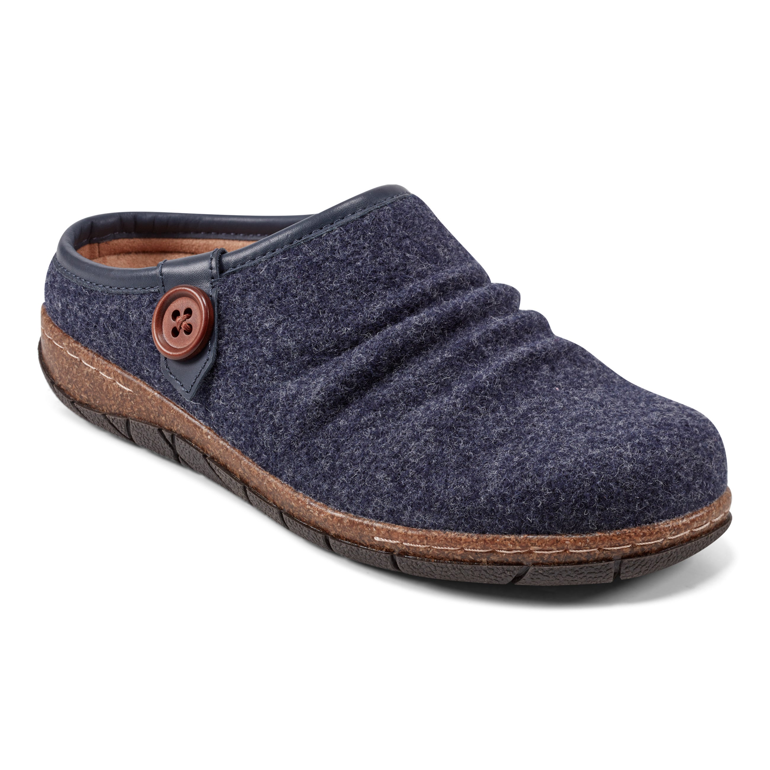 Comfortable Enchant Round Toe Slip-On Casual Clogs for Women - Perfect for Home, Office & Outdoor Wear