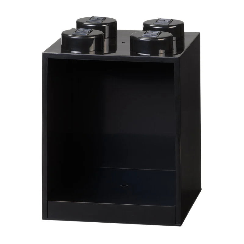 Original Lego 4 Stud Brick Shelf in Black - 30% Off - Perfect for LEGO Storage, DIY Projects, and Kids' Room Organization