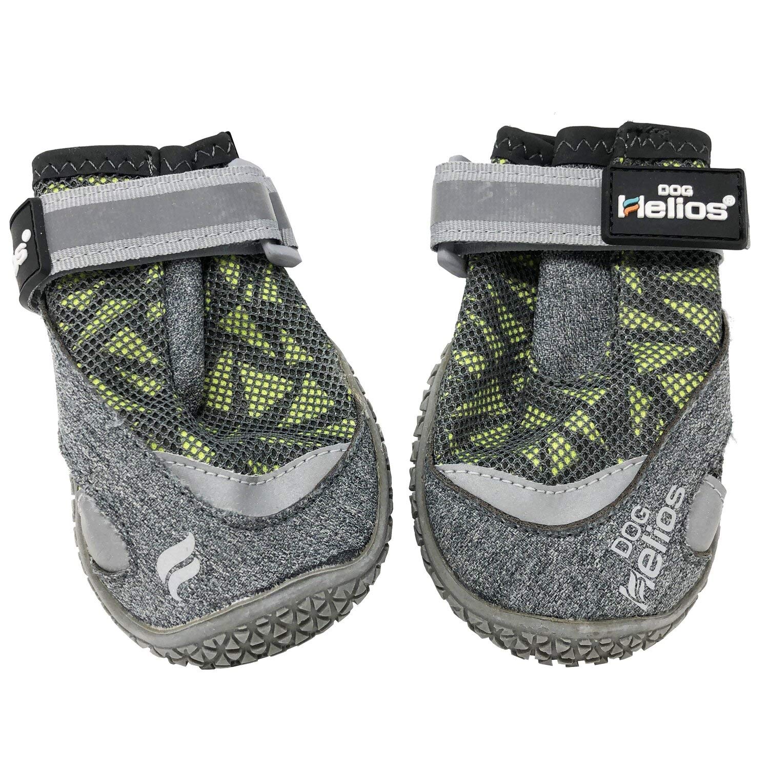 Premium Grip Performance Dog Shoes for Small Dogs - Helios 'Surface' Non-Slip Dog Boots, X-Small, Blue - Ideal for Hiking, Running & Winter Paw Protection
