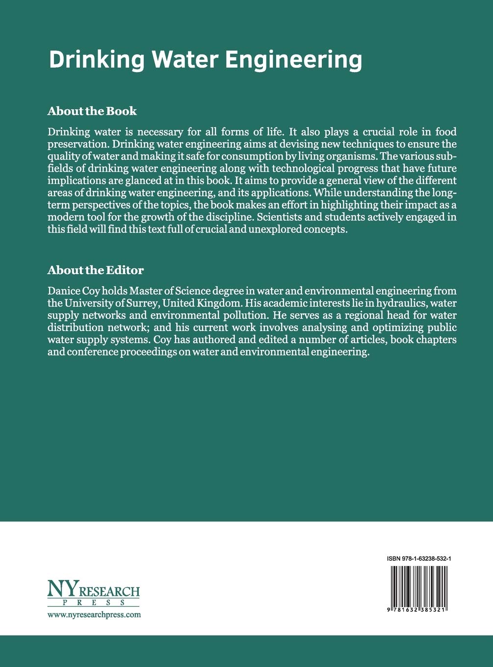 Drinking Water Engineering Solutions | Advanced Water Treatment Systems for Home & Industrial Use | Purification, Filtration & Desalination Technologies