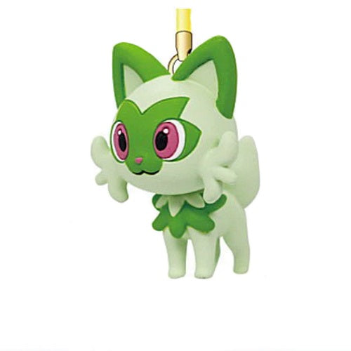 Pokemon Pardea Region Netsuke Mascot Keychain - Takara Tomy 1 Inch Collectible Charm for Backpacks, Keys & Gift Giving | Official Pokemon Merchandise