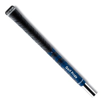 Golf Pride New Decade MultiCompound Cord Midsize Blue Golf Club Grips - 13-Piece Kit with Grip Clamp & Tape - Perfect for Club Regripping & Golf Equipment Maintenance