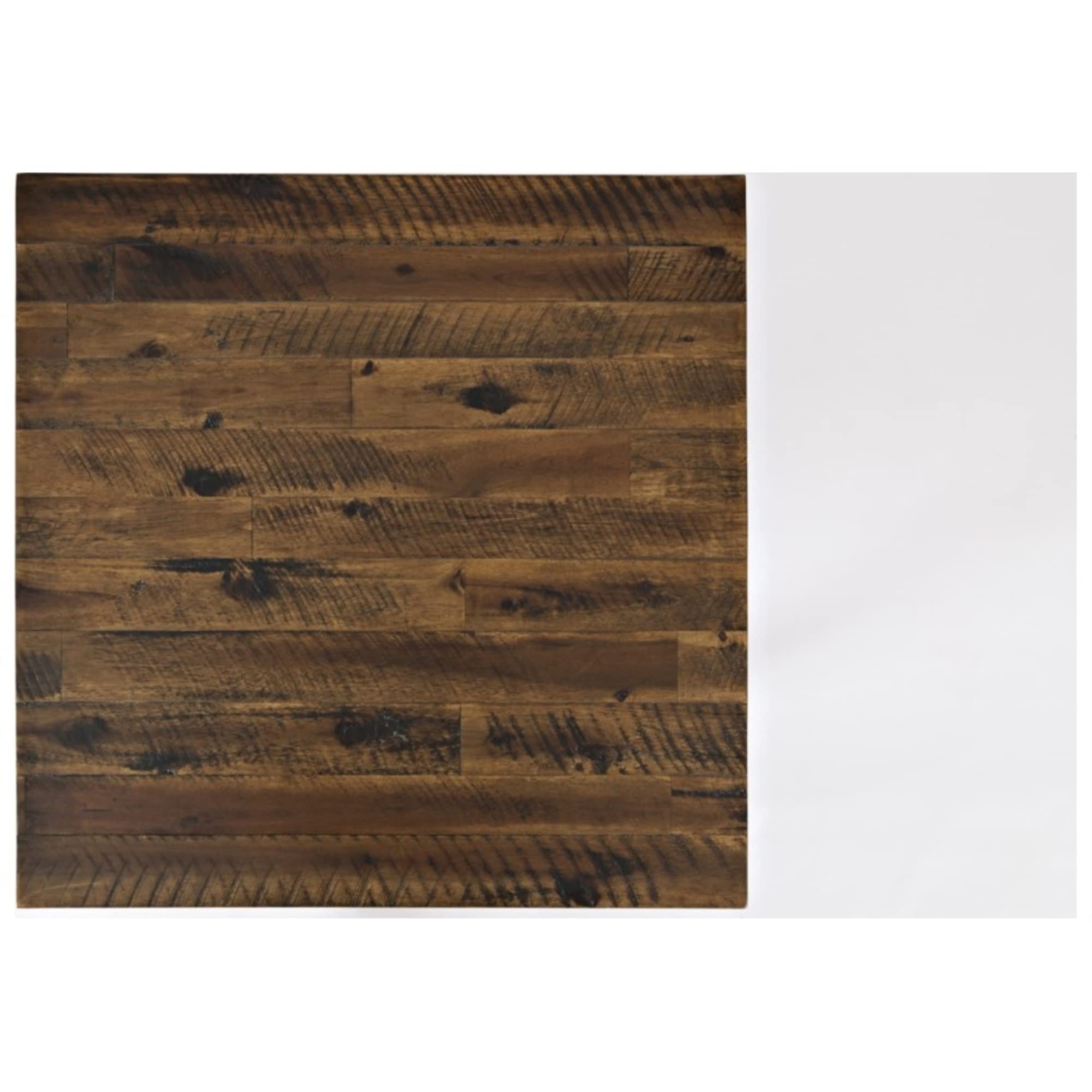 Jofran Inc. Handcrafted Farmhouse Solid Acacia Wood End Table - Perfect for Living Room, Bedroom & Rustic Home Decor