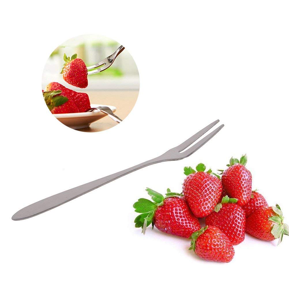 COMIART 24-Piece Stainless Steel Appetizer Forks Set - 5.1 Inch Mini Dessert Forks for Salad, Fruit, Cocktails, Cheese Tasting - Perfect for Parties, Weddings, Catering & Home Entertaining