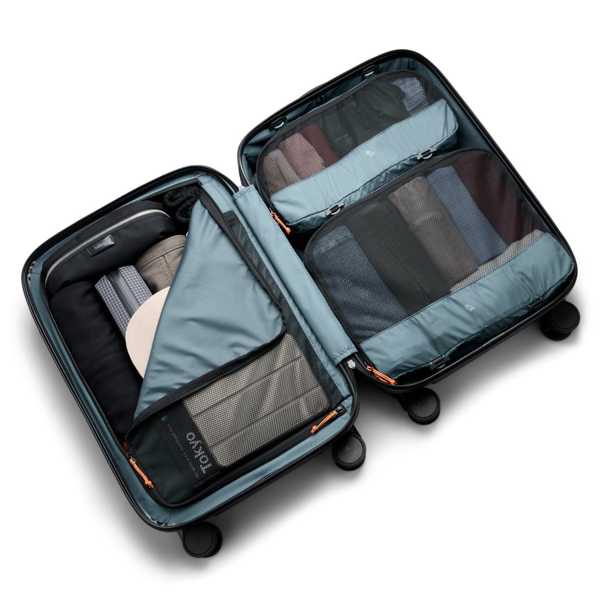 Bellroy Transit Carry On Plus Luggage - Premium Expandable Travel Suitcase for Business & Vacation - Lightweight Durable Spinner Luggage with TSA Lock & Smart Storage (Perfect for Air Travel & Weekend Getaways)