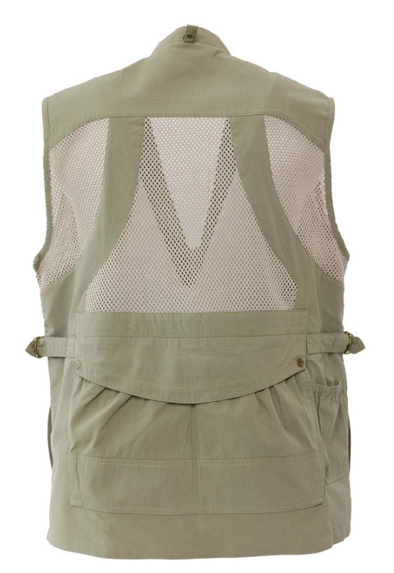 Domke PhoTOGS Photographer Vest (XL, Sand) - Durable Shooting Vest for Outdoor Photography, Hunting & Travel