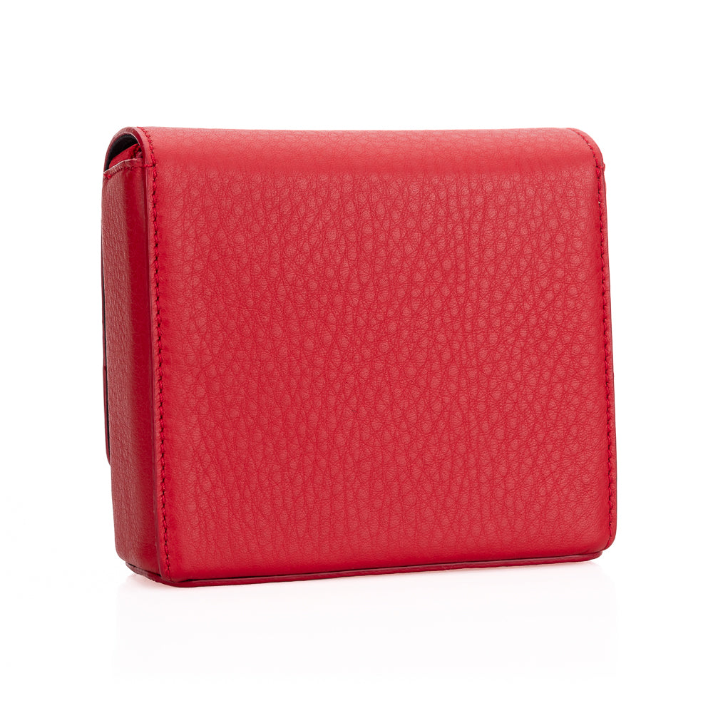 Oberwerth Micro Bag for Leica Sofort 2 Camera - Premium Fire Red Leather Case | Perfect for Travel, Street Photography & Everyday Protection