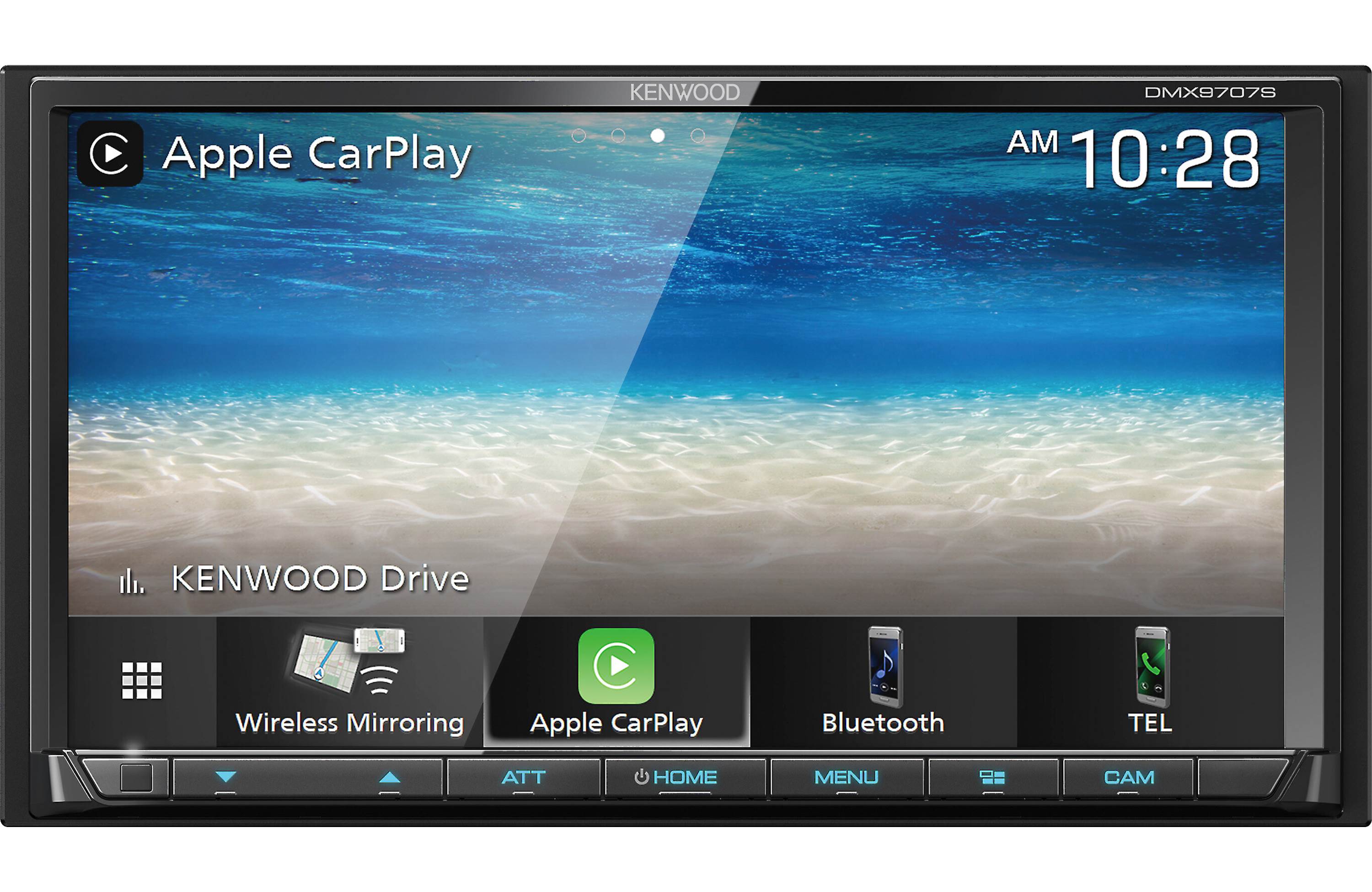 Kenwood Excelon DMX9707S Bluetooth Car Stereo - 6.95