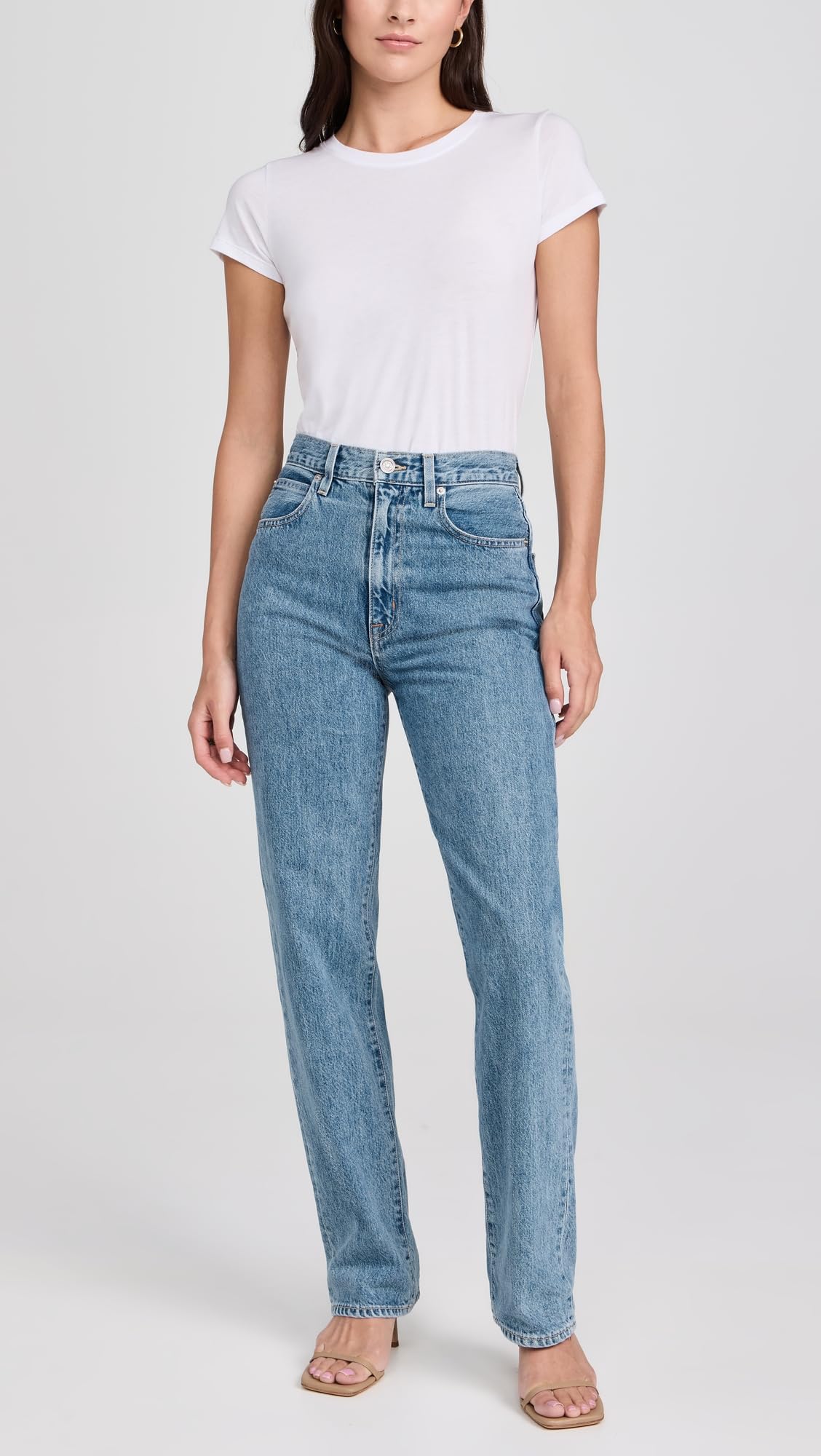 Stylish Women's London Jeans - High Waist Skinny Denim Pants for Casual Wear & Everyday Outfits | Perfect for Work, Dating & Weekend Looks