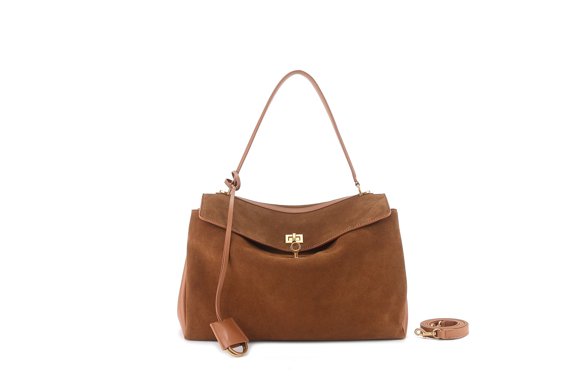 Stylish Convertible Leather Tote Bag for Women - Crossbody & Shoulder Bag - Perfect for Work, Travel & Everyday Use