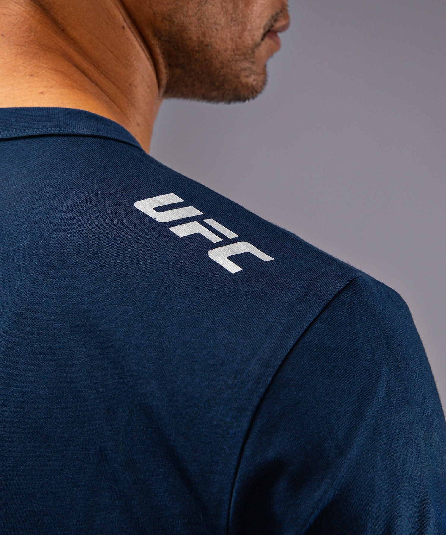 Venum UFC Fusion Fight Week Men's Short Sleeve T-Shirt - Solid Oceanic Blue | MMA Training & Casual Streetwear for Fight Fans