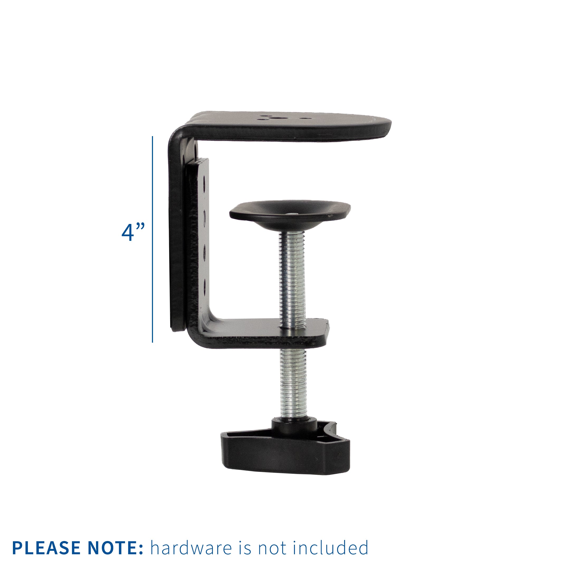 4 Pack Heavy Duty C Clamp for Monitor Mount - Secure Desk Mounting for Computer Screens, Perfect for Home Office, Gaming Setup, and Workspace Organization