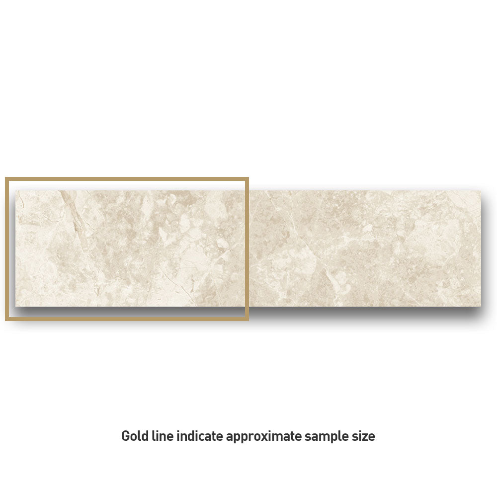 Premium Turin Beige 75x300mm Matte Subway Porcelain Tiles - Classic Kitchen & Bathroom Backsplash, Shower Walls, and Flooring Solution