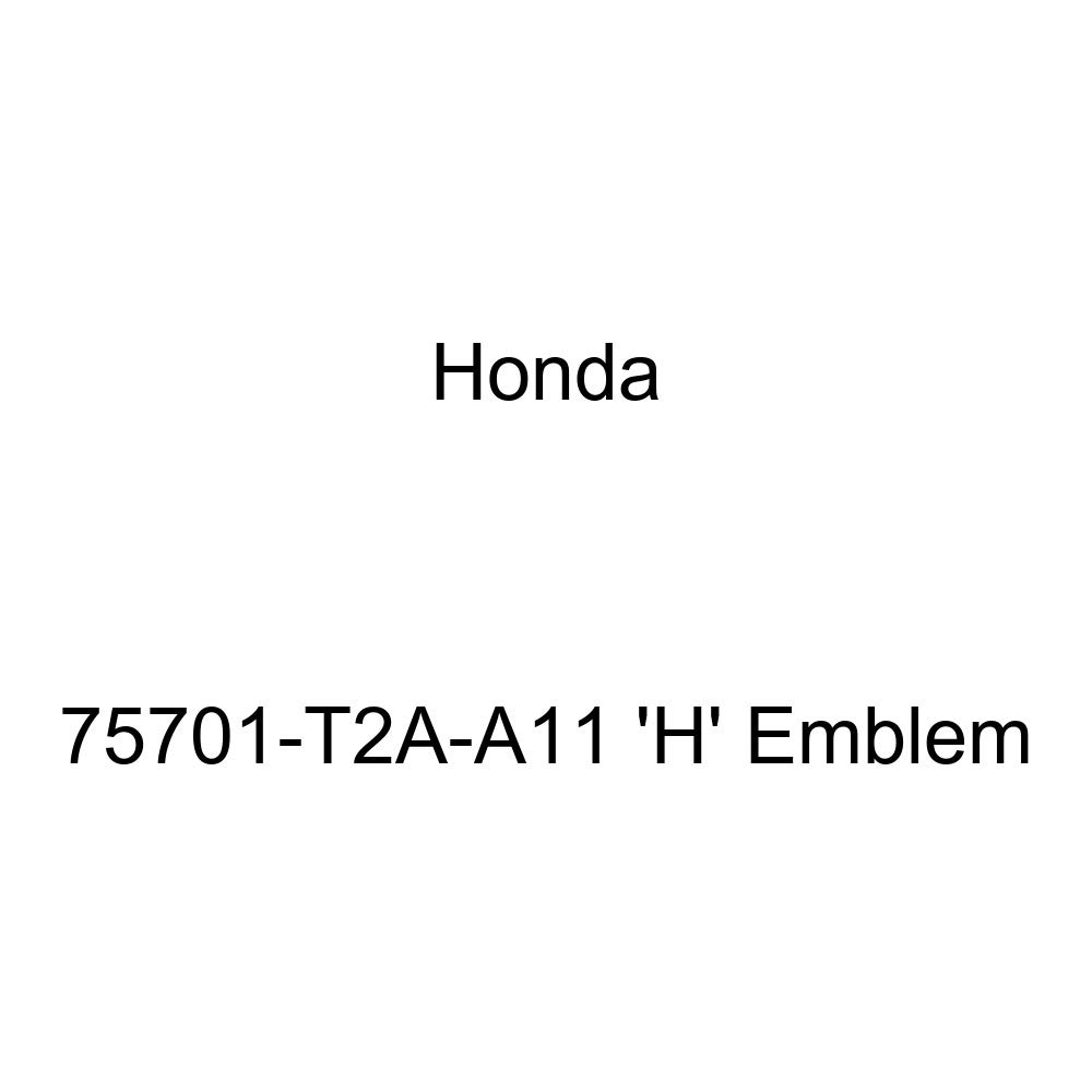 Genuine Honda 75701-T2A-A11 'H' Emblem - Front Grille Badge for Honda Civic, Accord, CR-V - Perfect Replacement & Car Accessories Upgrade