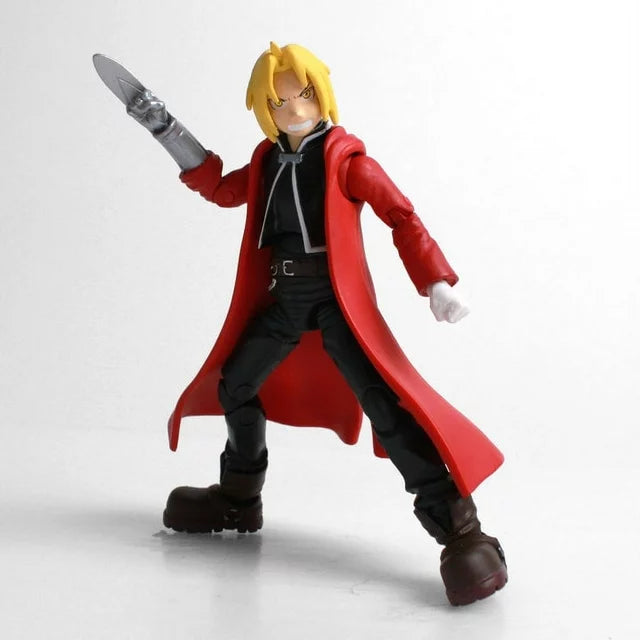 BST AXN Fullmetal Alchemist Edward Elric Action Figure - Collectible Anime Character Model for Display & Cosplay