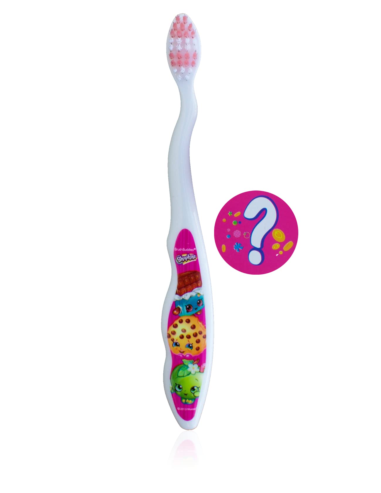 Brush Buddies Shopkins Hair Brush with Cap - Fun & Stylish Hair Accessory for Kids, Perfect for Playtime & Collectible Display