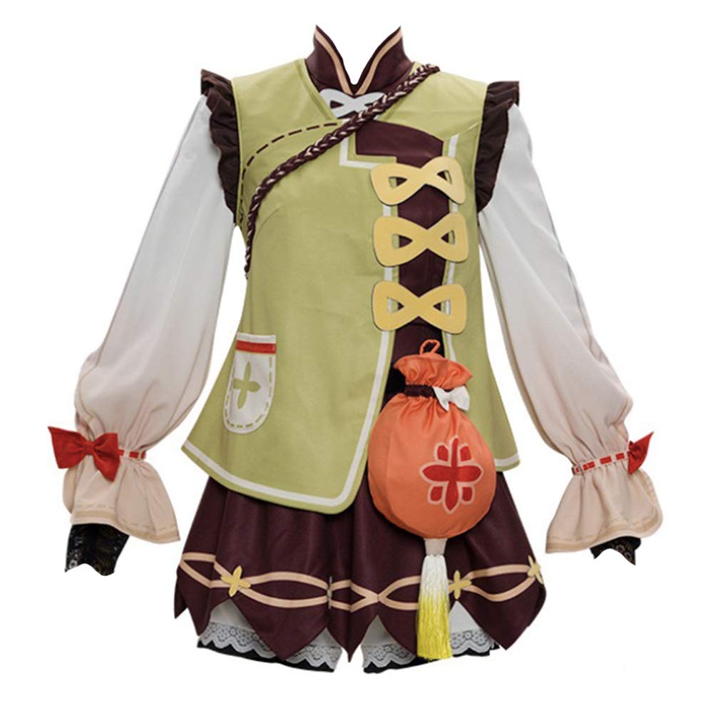 Genshin Impact Yaoyao Cosplay Costume - Anime Game Character Dress for Halloween, Conventions & Cosplay Events