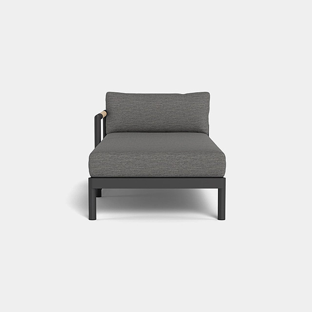 Breeze XL Outdoor Chaise Lounge Chair - Left Facing Patio Furniture for Poolside, Garden & Backyard Relaxation