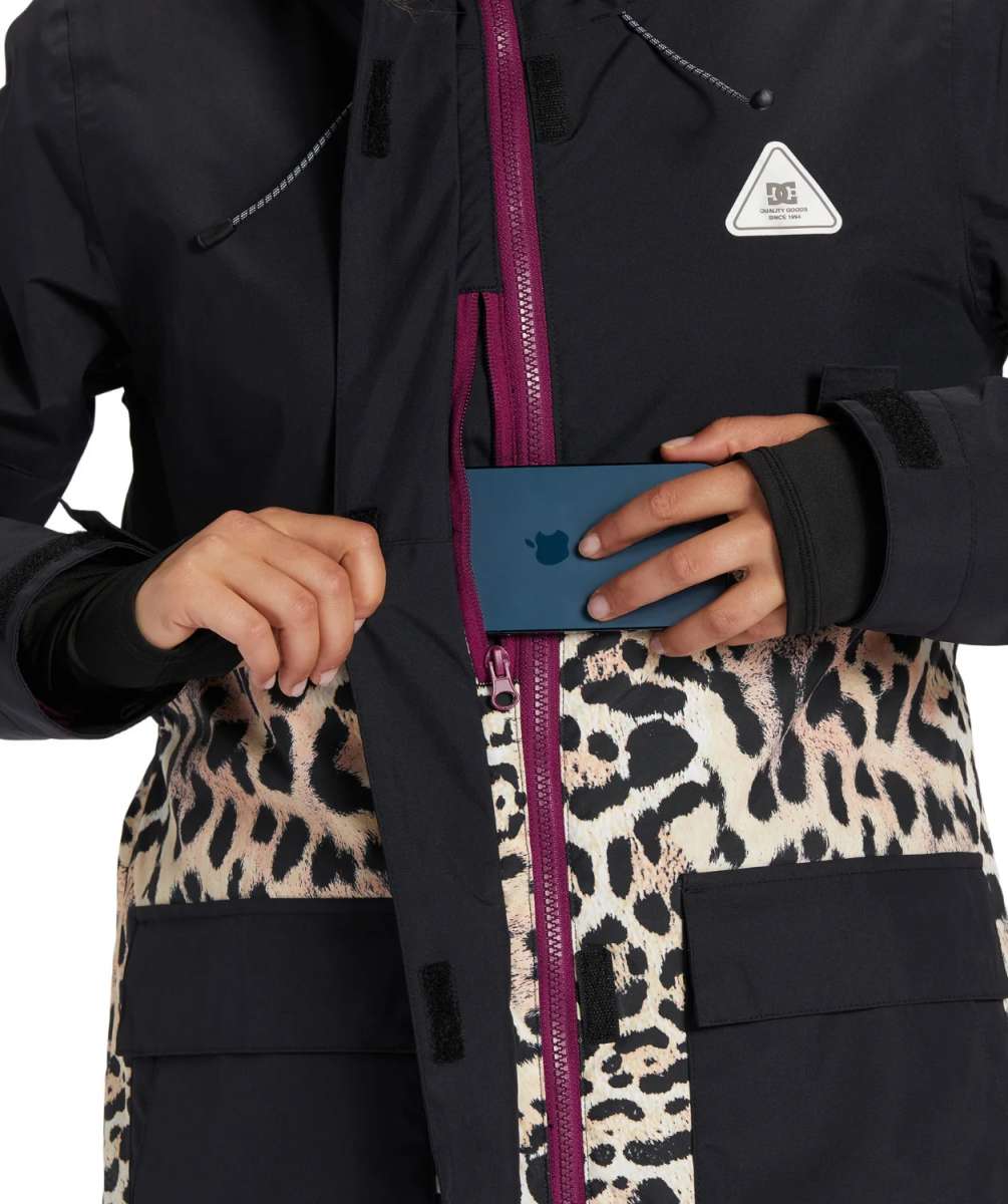 DC Women's Cruiser Insulated Winter Jacket 2024 - Waterproof Windproof Warm Coat for Outdoor Activities, Hiking, Skiing & Daily Commute