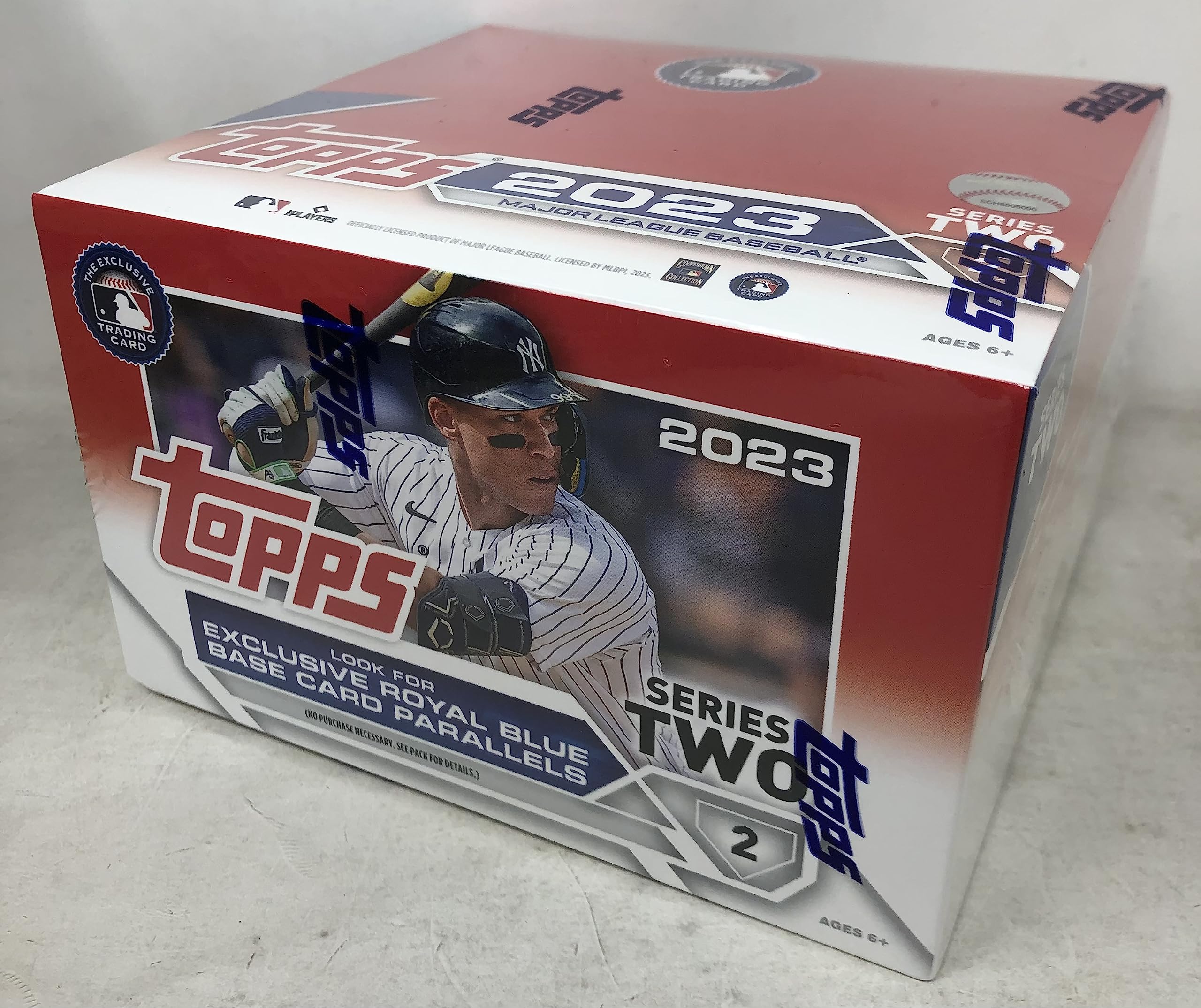 Topps 2023 Series 2 Baseball Card Box - 24 Packs (384 Cards) | MLB Trading Cards Collection for Sports Fans & Collectors | Perfect for Gifts, Investments, and Game Day Fun