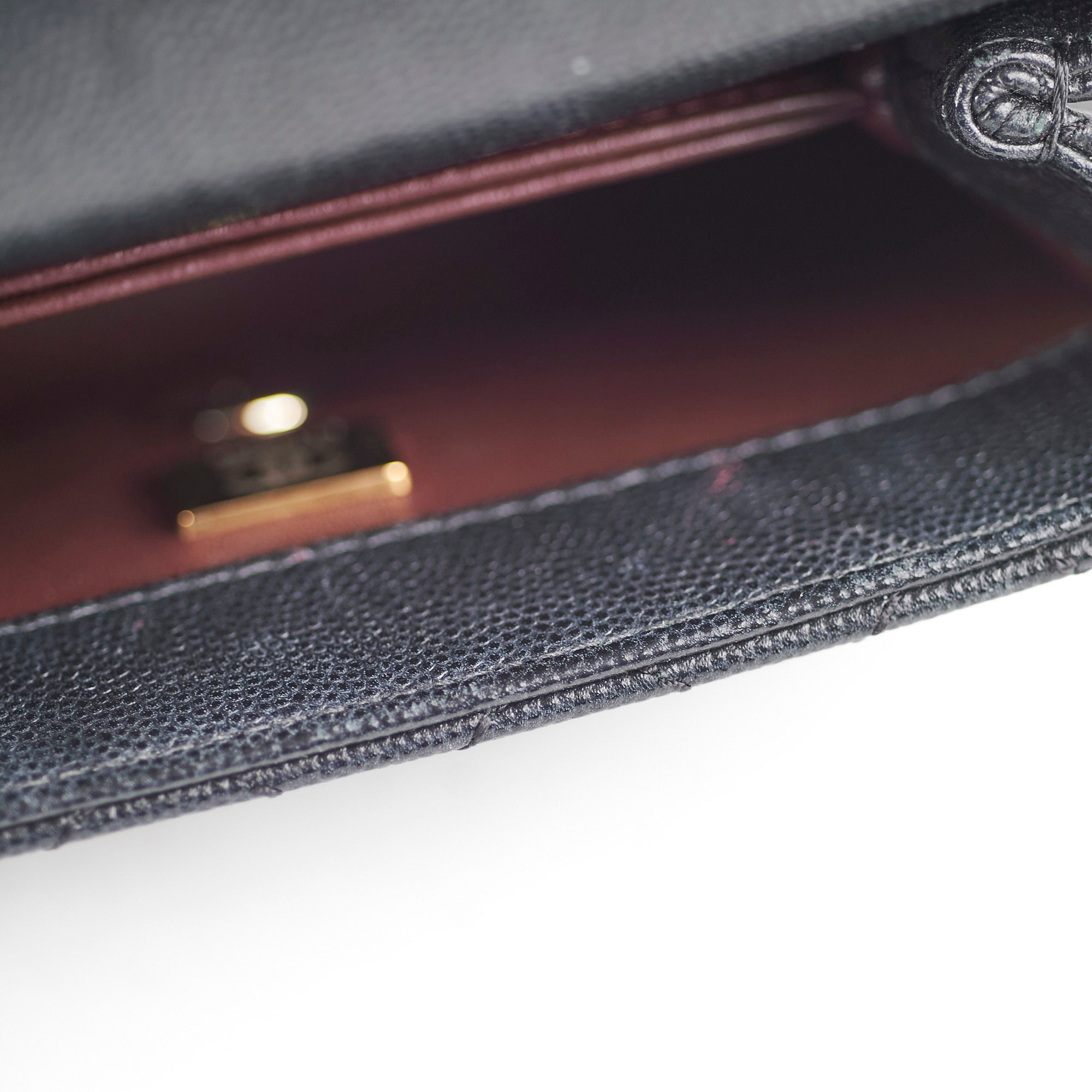 Chanel Coco Handle Mini Bag in Black Caviar Leather with Lizard Embossed Handle - Perfect for Evening Events, Parties & Luxury Fashion Accessories