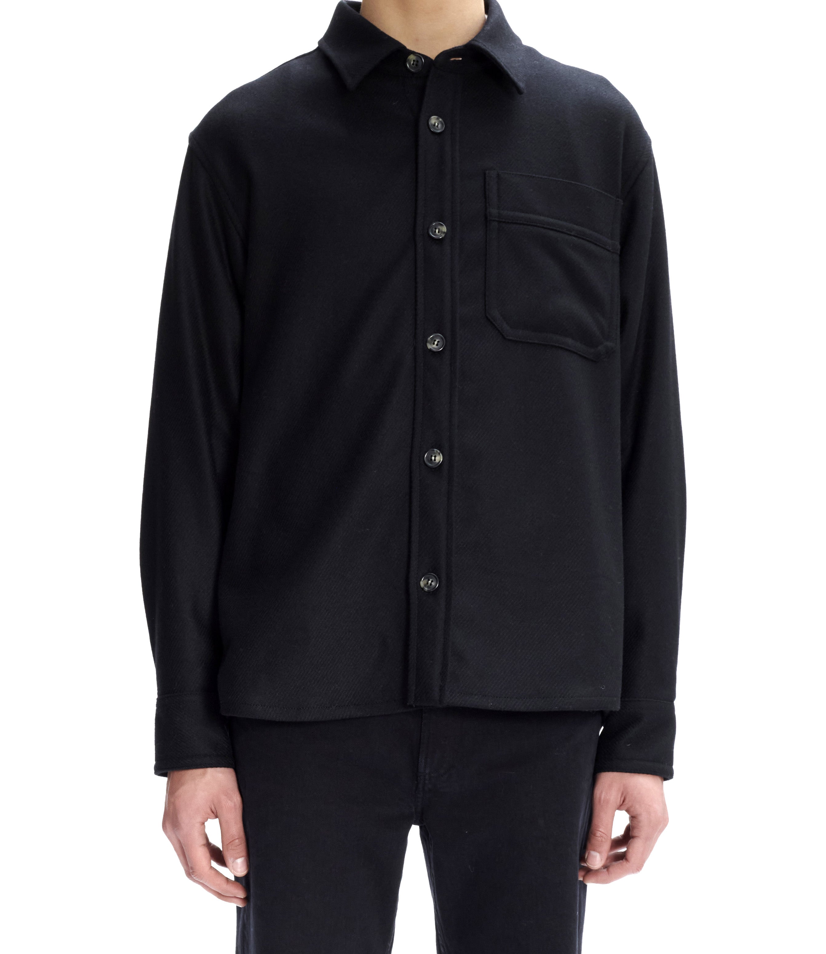 Basile Overshirt for Men - Stylish Lightweight Jacket with Button Front & Chest Pockets | Perfect for Casual Outfits, Outdoor Adventures & Layering in Fall/Spring