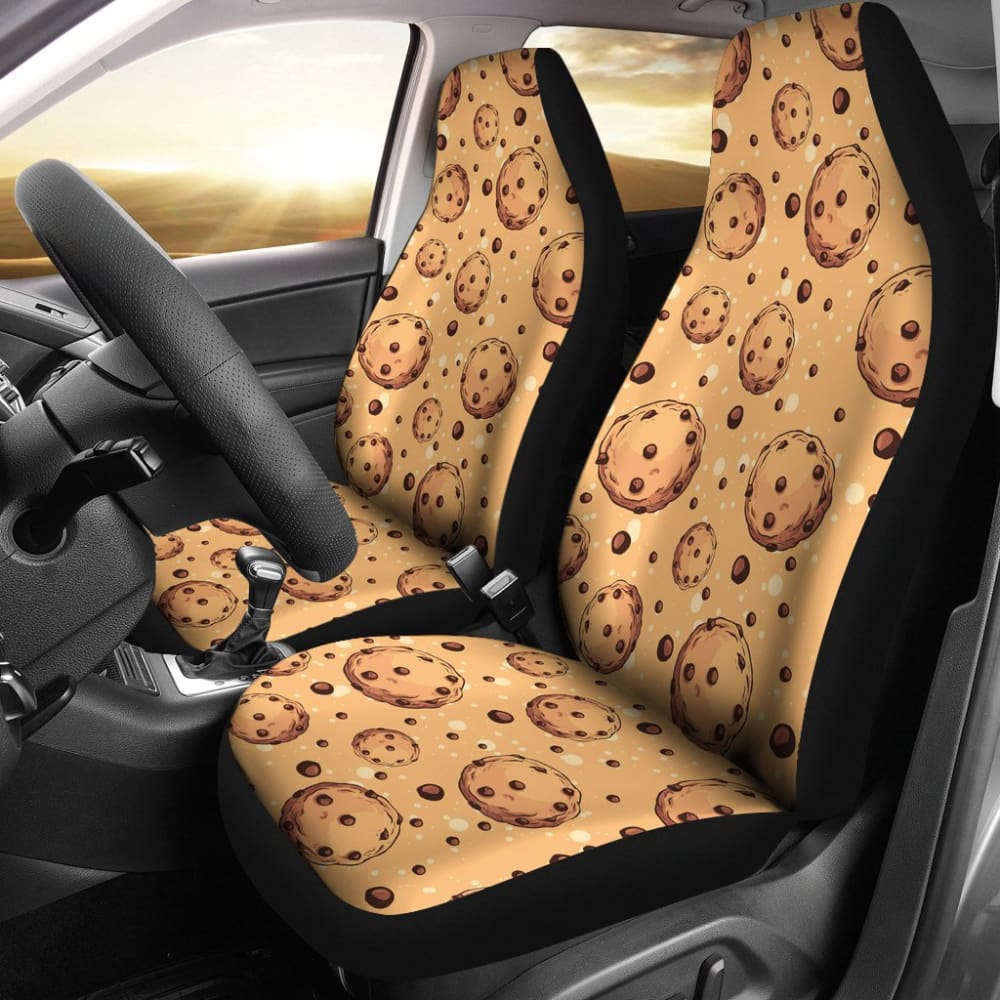 Premium Car Seat Covers for Cookies - Soft, Durable & Universal Fit - Protect Your Vehicle Seats from Crumbs & Stains - Perfect for Road Trips, Daily Commutes & Family Travel