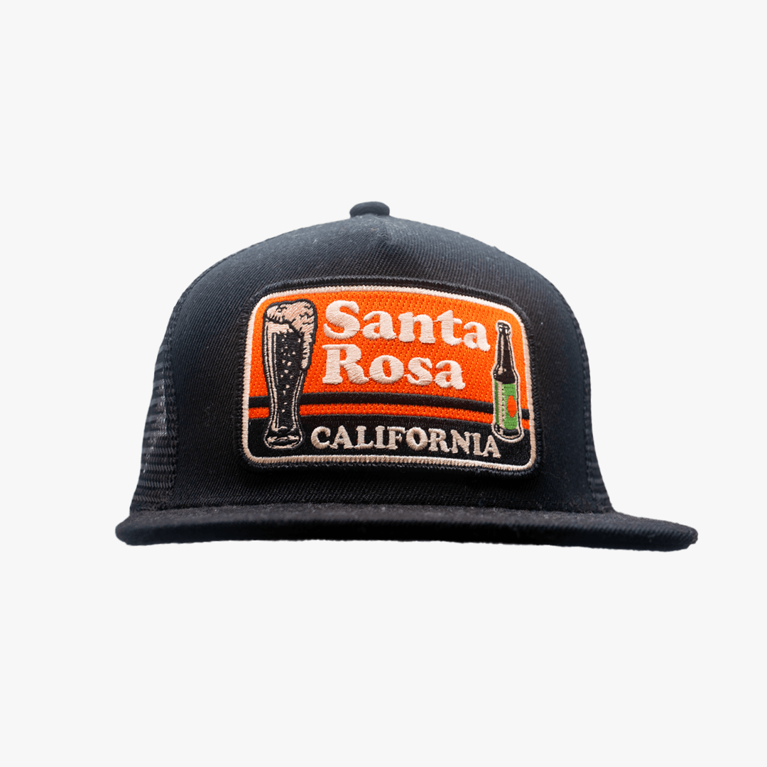 Santa Rosa Pocket Hat for Beer Lovers - Adjustable & Lightweight Cap for Outdoor Activities, Hiking, and Festivals